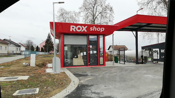 ROX Josipovac servis s crvenim ROX shop objektom i INA gorivima
